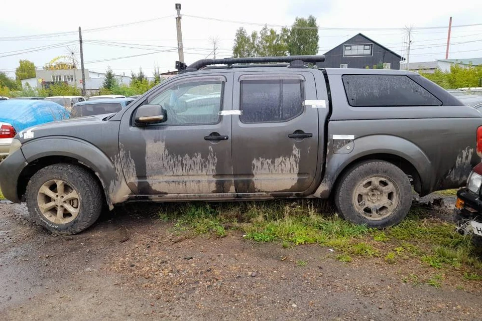 Пикапа Nissan Navara конфисковали у любителя пьяной езды в Тайшете