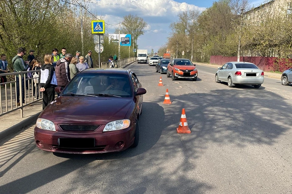 В ДТП пострадал пешеход Фото: УГИБДД России по Тверской области