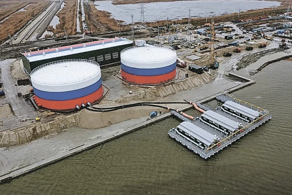 Новый водовод из реки Дон, построенный для снабжения Донецкой Народной Республики, возвели в рекордные сроки. Фото: Военстрой