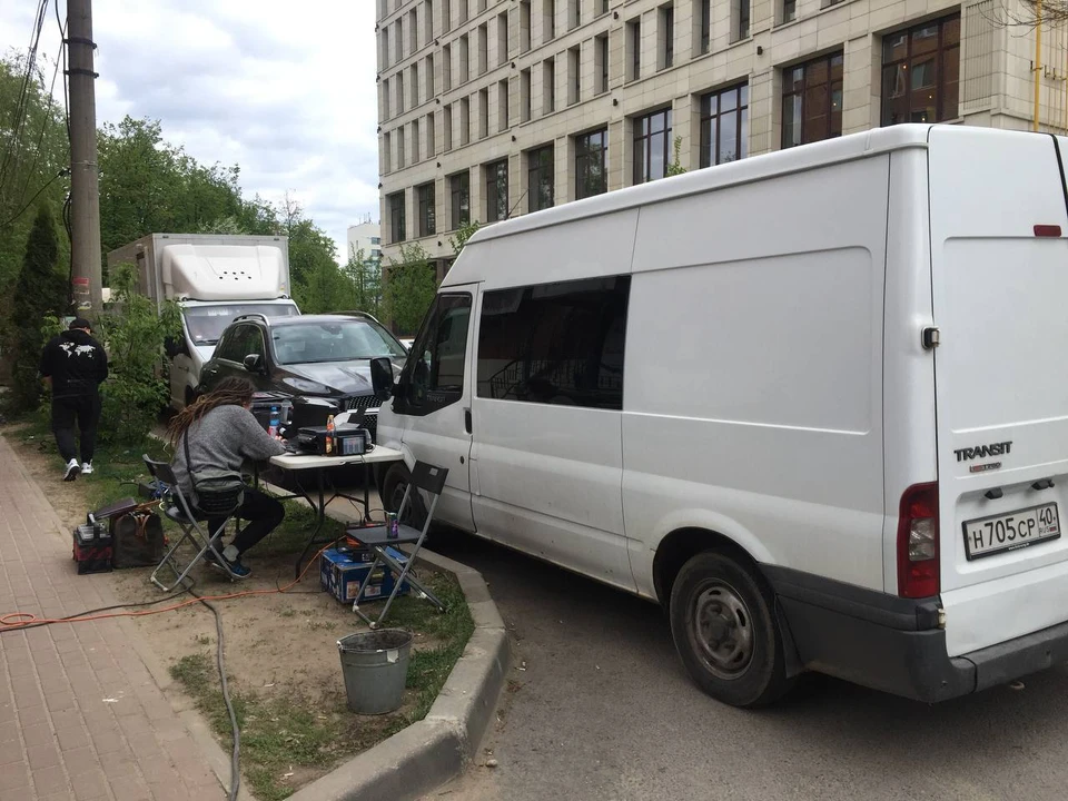 Идёт подготовка к съёмочному процессу