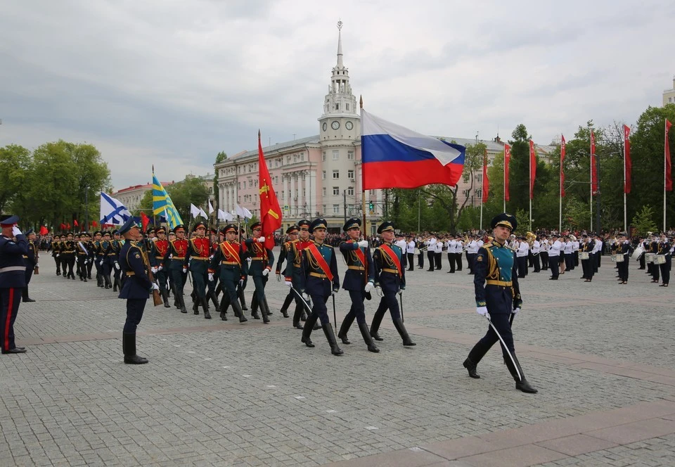 В Воронеже 9 мая из массовых мероприятий пройдет только парад.