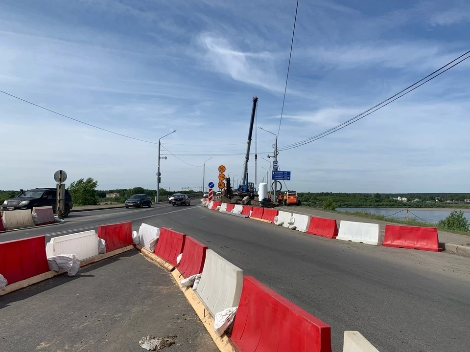 Движение большегрузов ограничат на томском Коммунальном мосту.