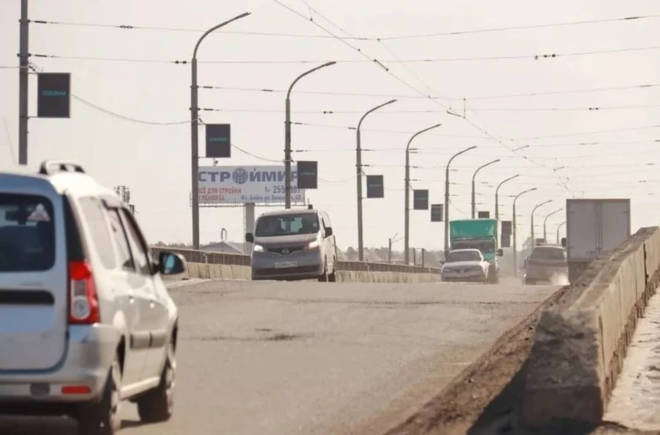 Коммунальный мост в Бийске