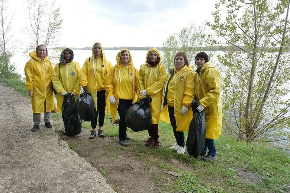 В прошлом году волонтеры очистили волжский берег на 6-й просеке