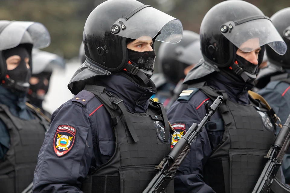 Красноярская полиция проводит учения – горожан просят не пугаться