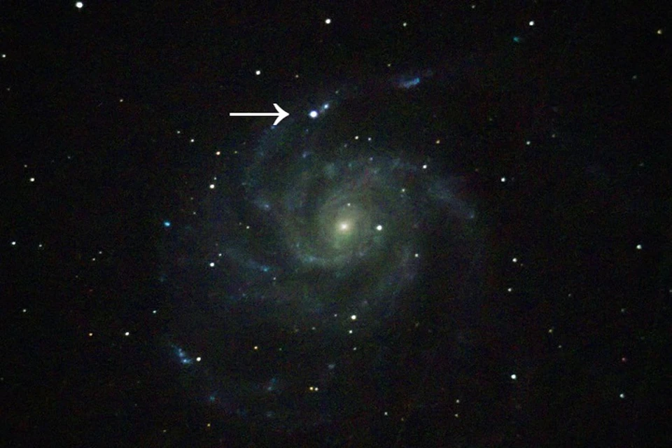 Сверхновая SN 2023ixf галактике М101 Фото: Владимир Наумов