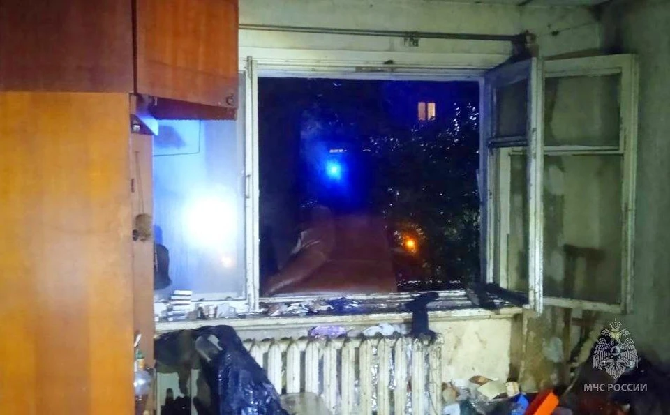 Причиной пожара стала непотушенная сигарета