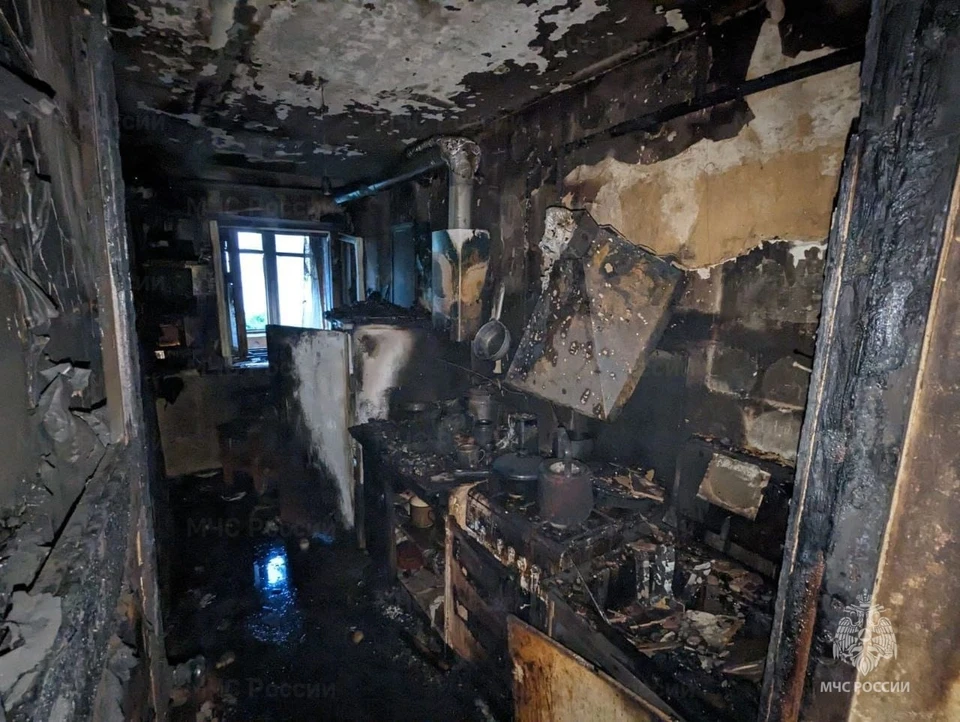 Шесть человек эвакуированы из ночного пожара в Щекино Тульской области