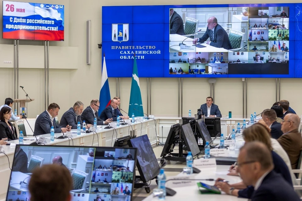 Результаты бизнес-миссии представили на заседании совета по инвестиционной деятельности. Фото: правительство Сахалинской области
