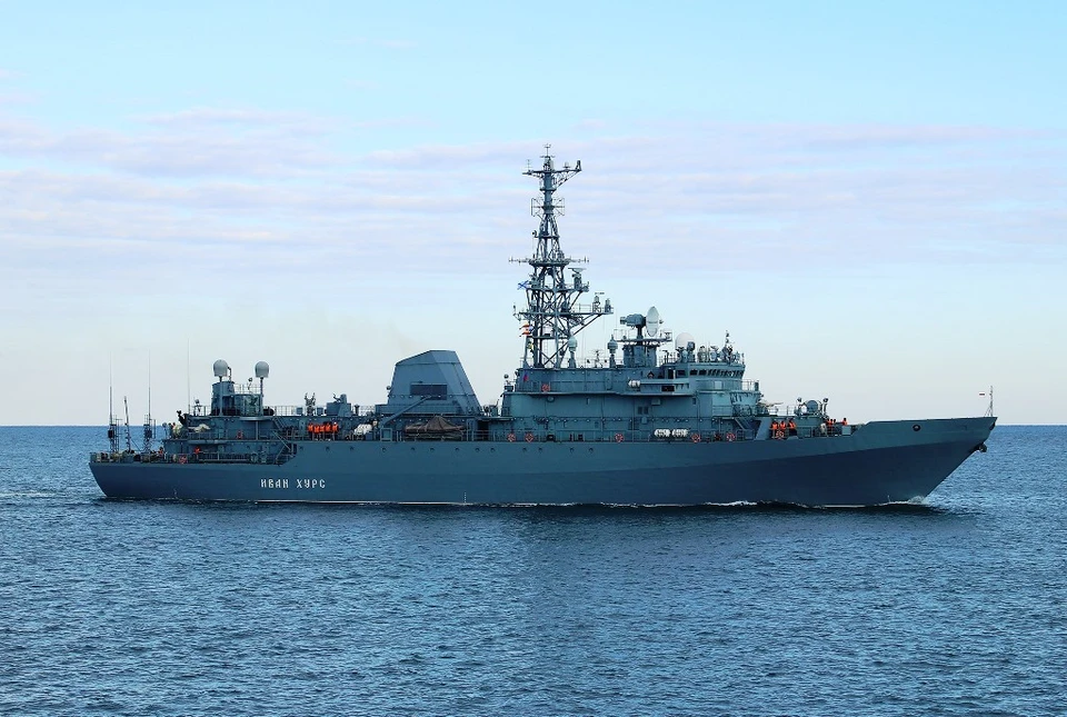 Средний разведывательный корабль «Иван Хурс». Фото: kchf.ru