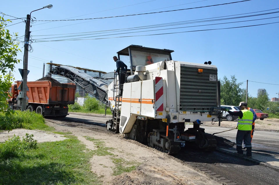 В Твери продолжается ремонт дорог Фото: администрация Твери