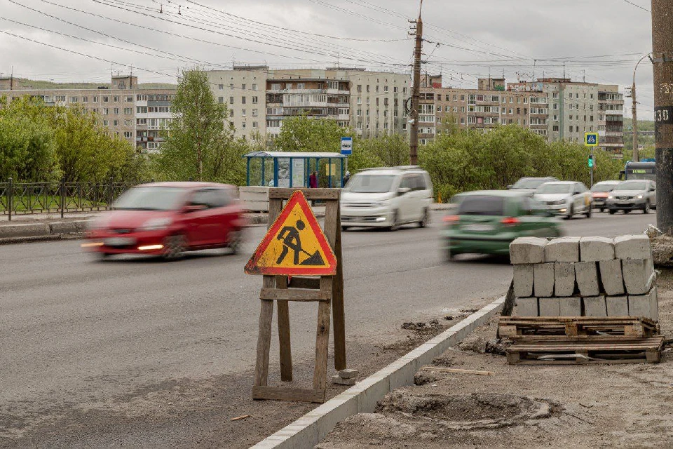 На участке от улицы Морской до Капитана Пономарева работа кипит. Фото: t.me/morar_51