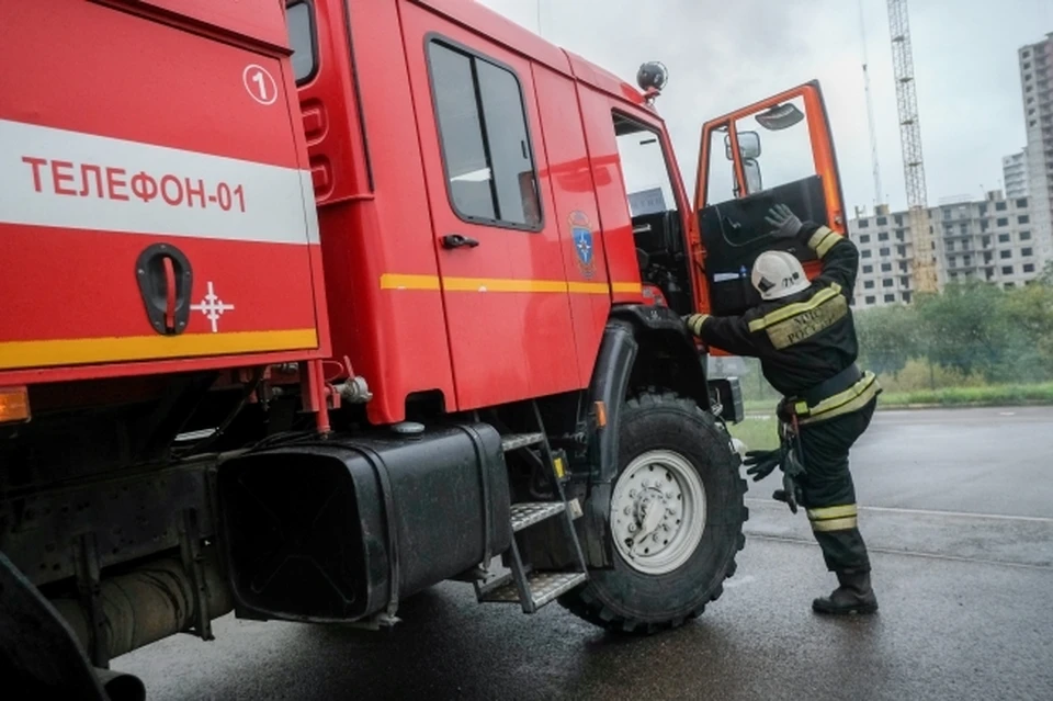 В Краснодаре сгорел гараж.