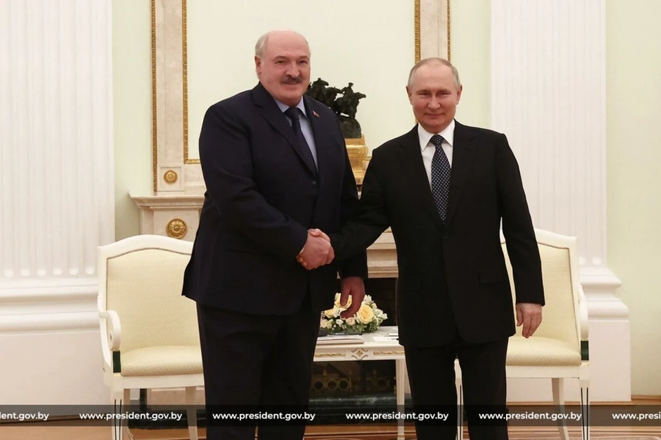 Песков сказал, что встреча Путина и Лукашенко состоится в России 9 июня. Фото: president.gov.by