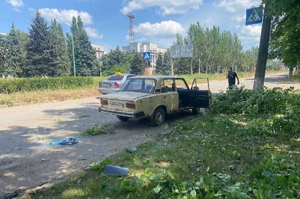По данным СЦКК, с начала суток украинские войска девять раз обстреляли Горловку из ствольной артиллерии и РСЗО. Фото: ТГ/Приходько