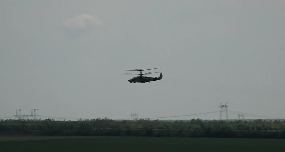 Вертолет Ка-52 установил рекорд по отраженным за один вылет ракетам.