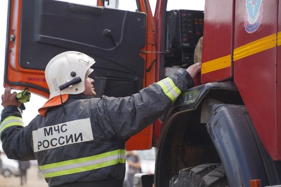 Причины пожара устанавливаются.