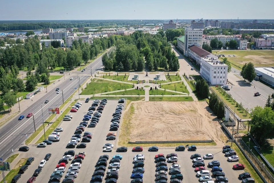 В Рыбинске строят дополнительную парковку у ОДК «Сатурн»