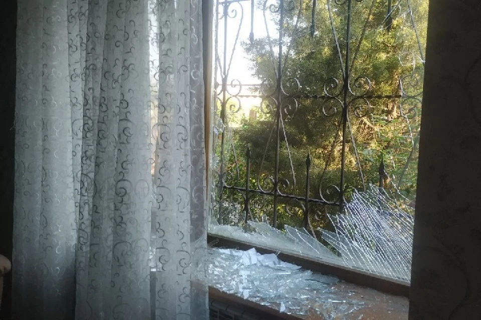 Последствия обстрела Горловки. Фото: ТГ/Приходько