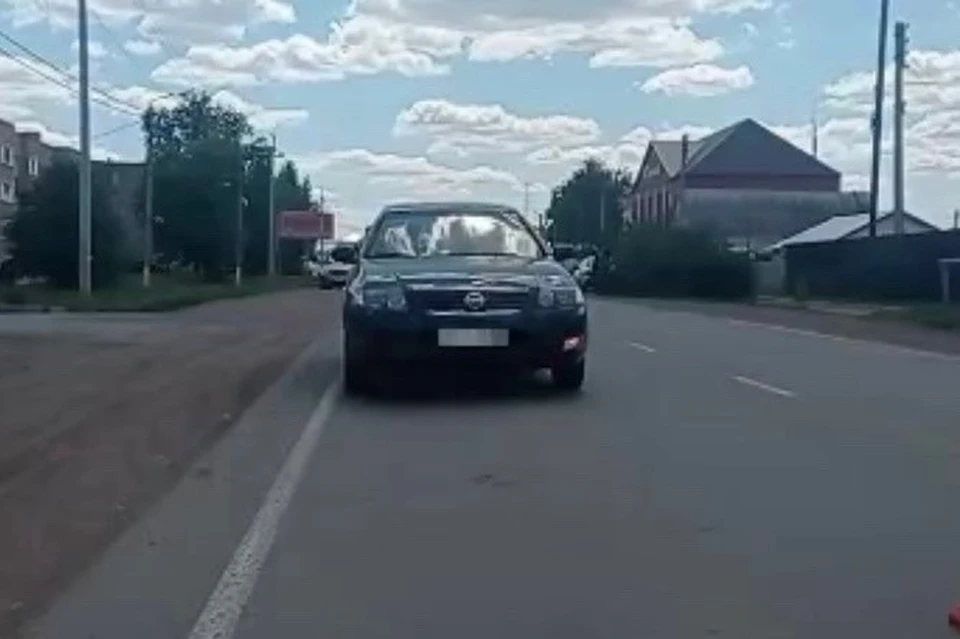 В результате малышка получила травмы. Фото: ГИБДД по Оренбургской области