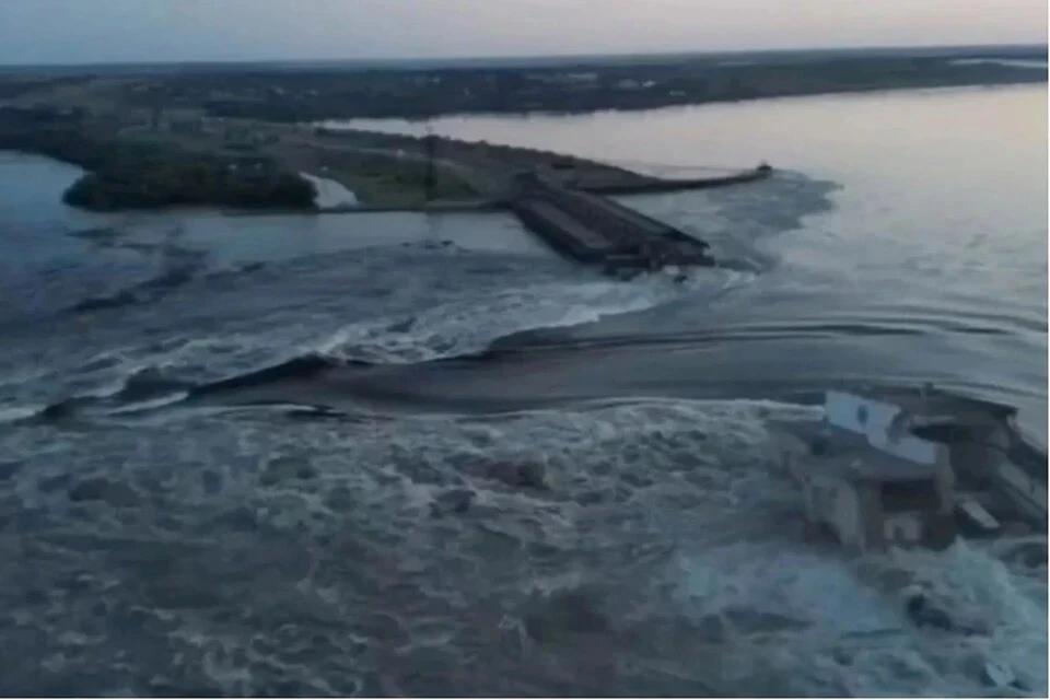 Глава Мелитопольского района Сигута: Каховское водохранилище продолжает мелеть