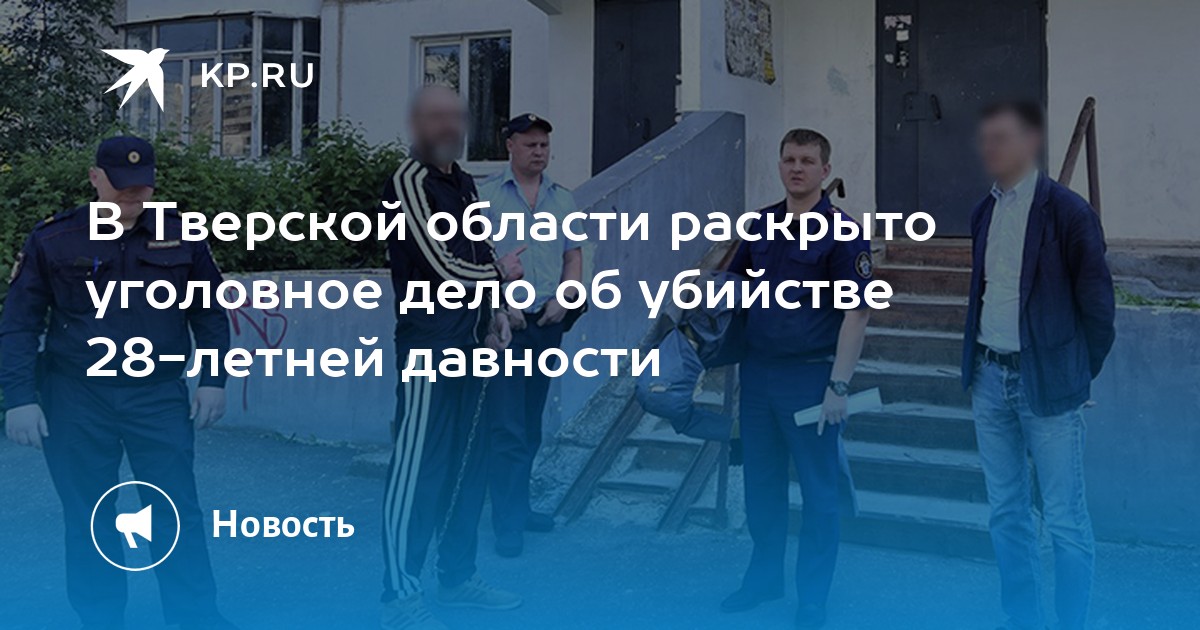 Уголовное дело убийство образец