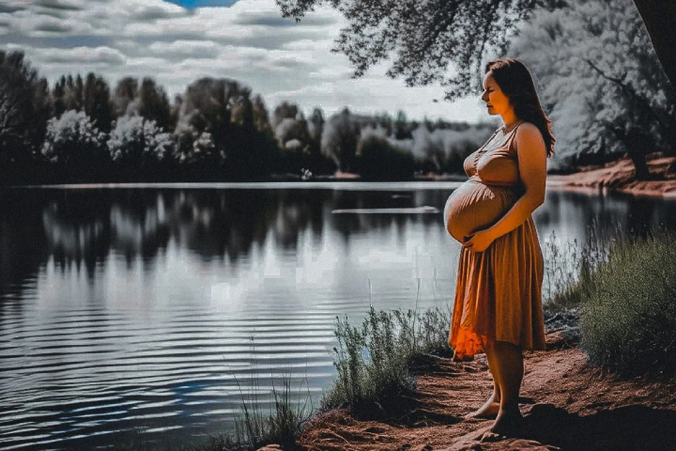 Колымчанка накануне совершеннолетия узнала, что беременна, и ее парень сбежал от отцовства. Фото: нейросеть Kandinsky
