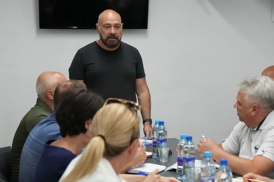 Отдельно обсудили подготовку к предстоящим выборам. ФОТО: телеграм-канал администрации Запорожской области