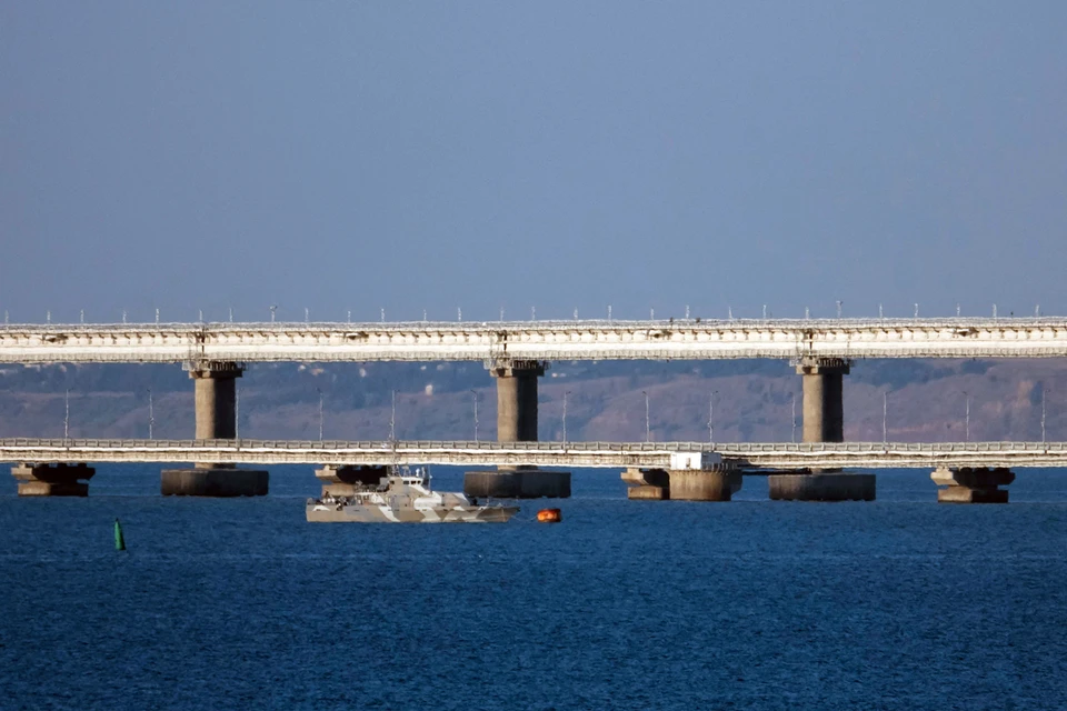 17 июля, стало известно о происшествии на Крымском мосту в районе 145 опоры