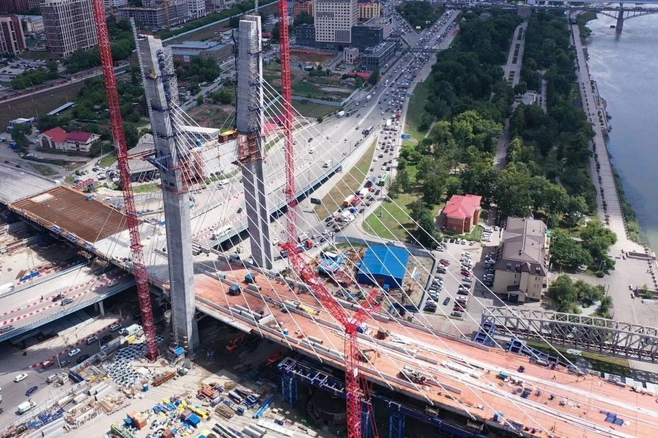 Фото четвертого моста в новосибирске фото