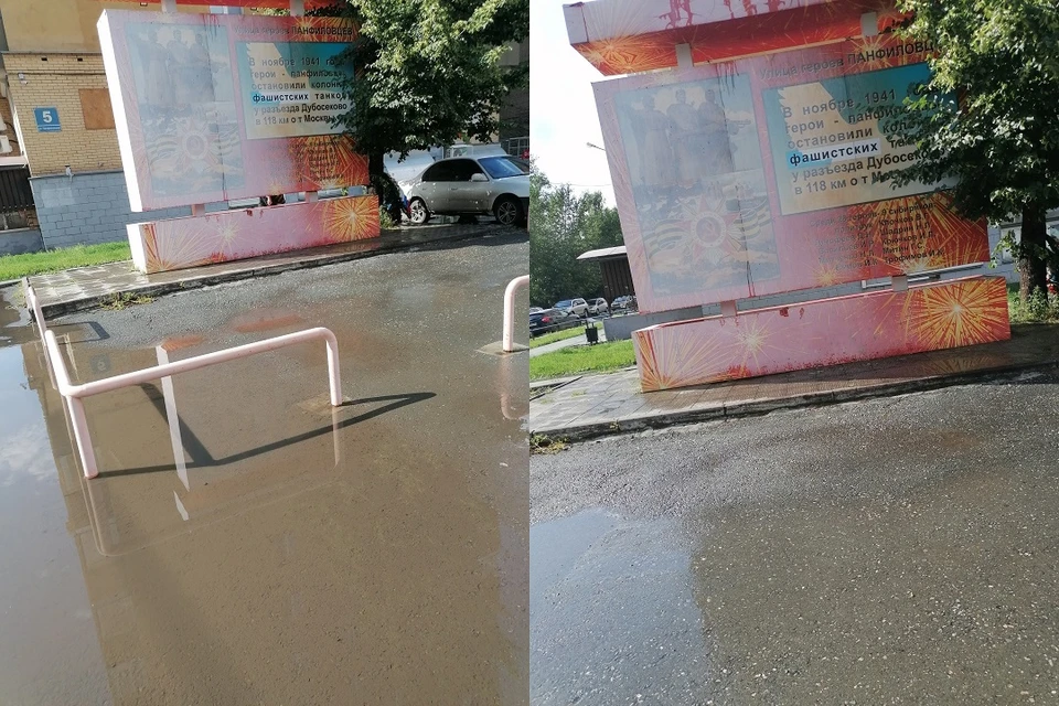 Буквы на стеле уже едва заметны. Фото: ЦУР Новосибирской области/ВКонтакте.