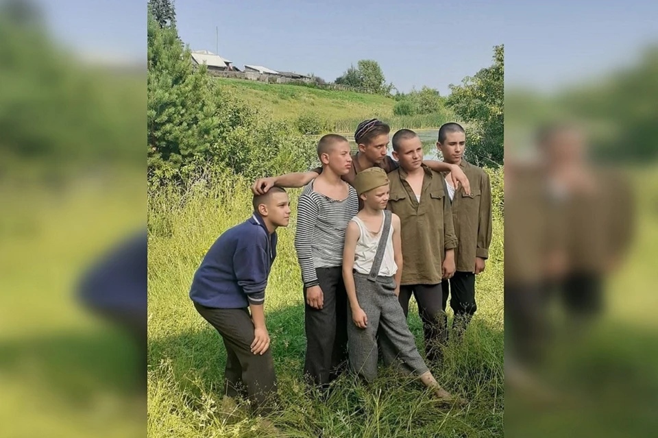 Момент съемок. Фото: "Черепановские вести"/ВКонтакте.
