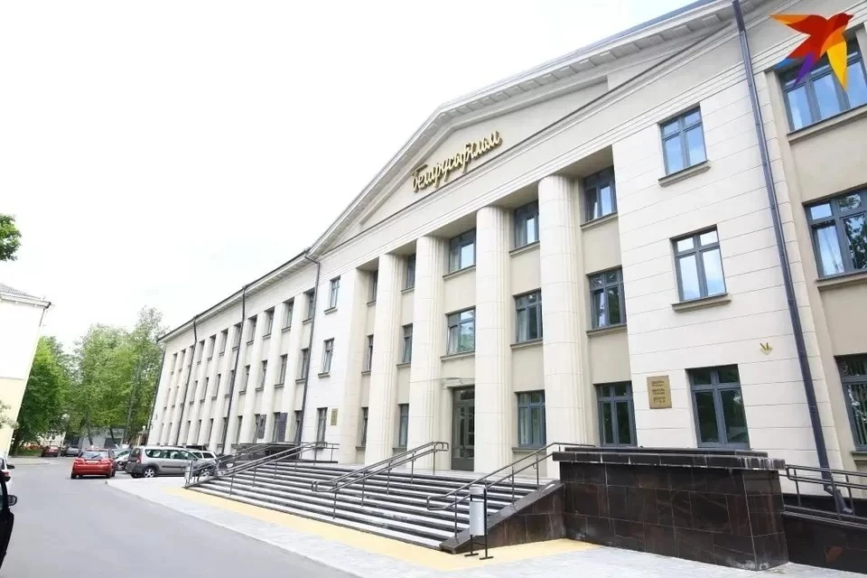 Киностудия "Беларусьфильм" в Минске.