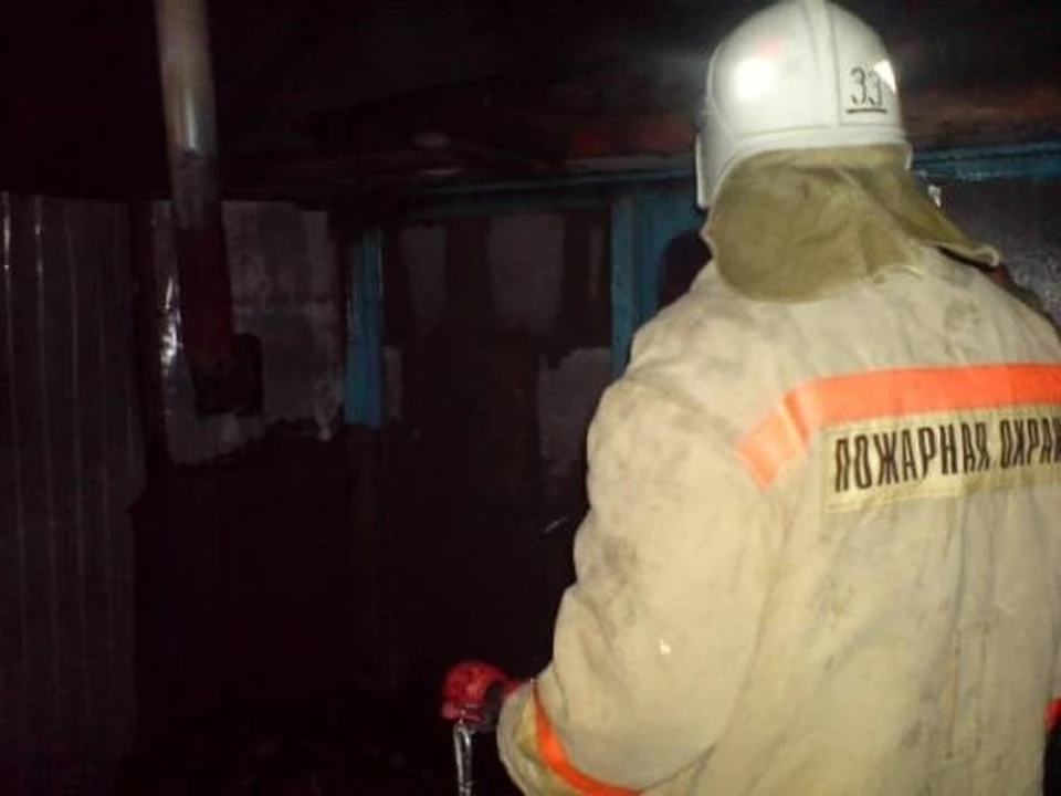 От вызова до ликвидации пожара прошло 45 минут.