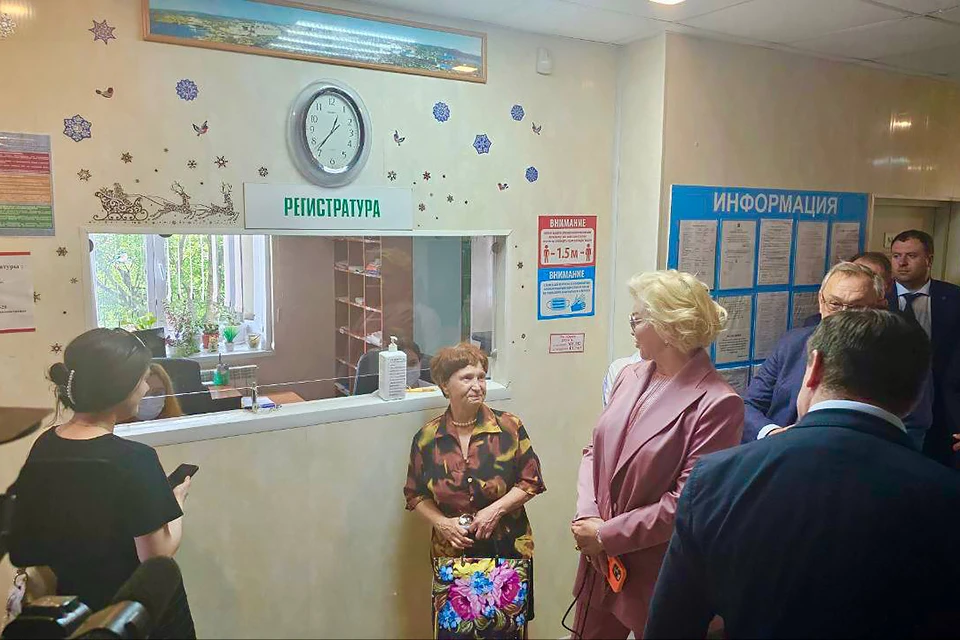 Развитие медицинской помощи в ЗАТО обсудила в рамках рабочей поездки в Мурманскую область 3 августа первого заместителя руководителя ФМБА России Татьяны Яковлевой. Фото: пресс-служба ФГБУЗ ММЦ им. Н.И. Пирогова ФМБА России