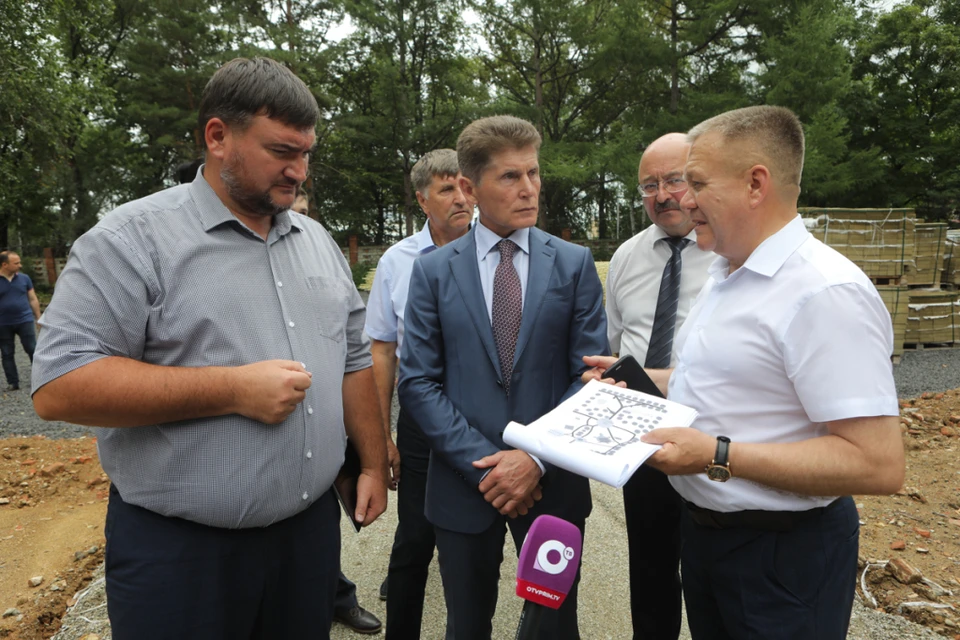Губернатор посетил Дальнереченск.