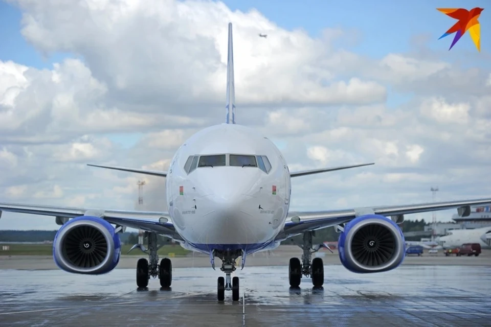 В Витебске совершил экстренную посадку самолет Belavia. Снимок используется в качестве иллюстрации.