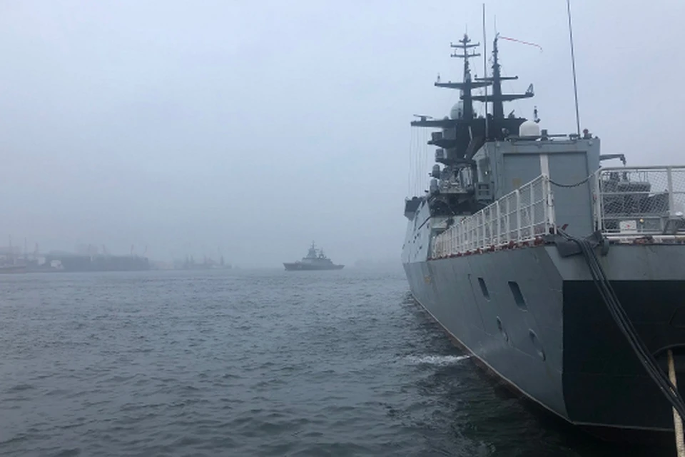Тренировку провели в соответствии с планом боевой подготовки флота. Фото: пресс-служба Восточного военного округа.