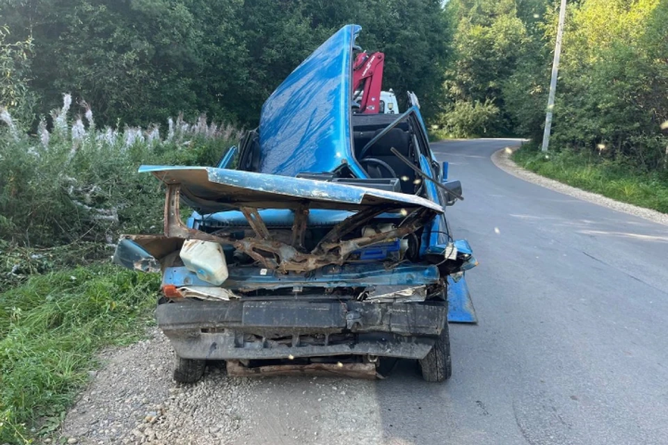 Авария случилась днем 12 августа. Фото: ГИБДД Кировской области