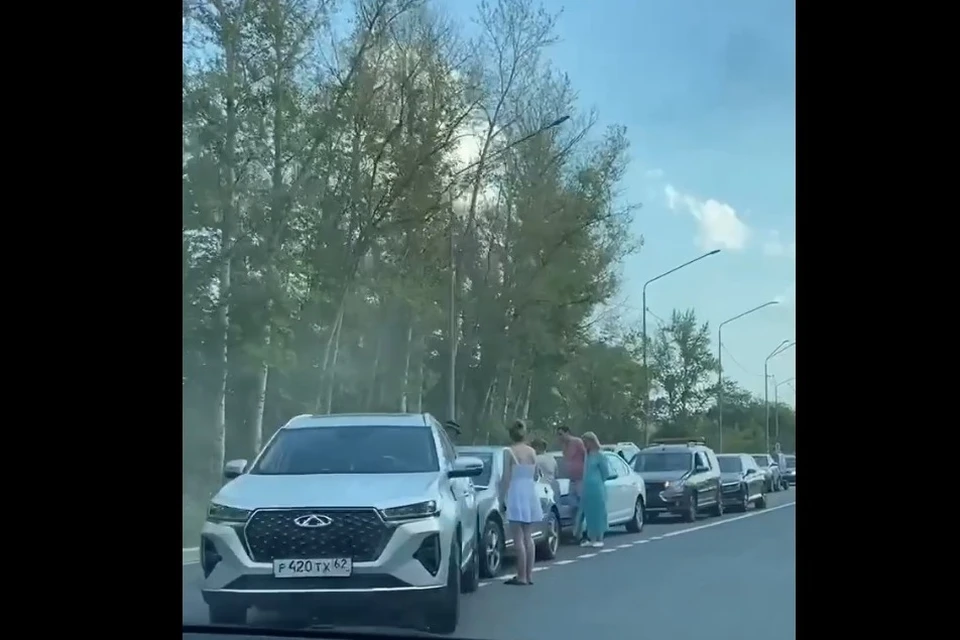В поселке Строитель столкнулись пять автомобилей. Фото: ПУВР