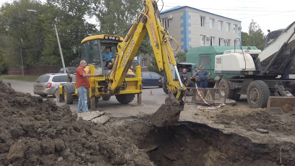 Авария оставила без воды тысячи горожан