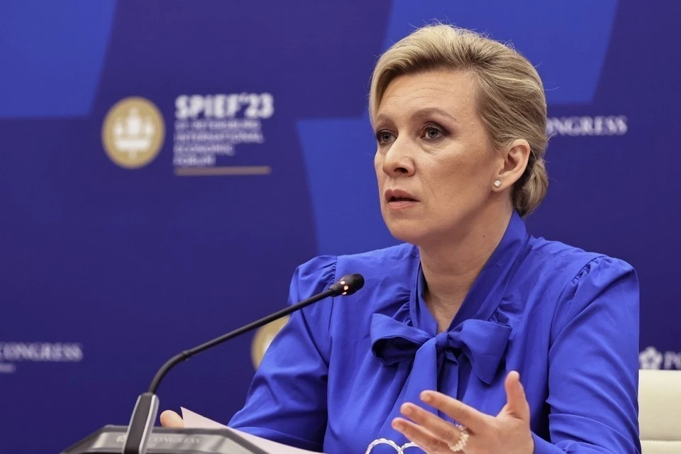 Официальный представитель МИД РФ Мария Захарова
