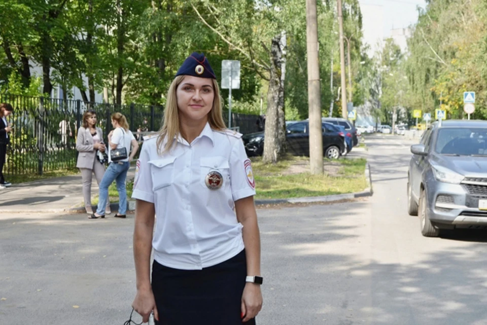 В Тверской области полицейские обеспечили безопасность на школьных линейках Фото: УМВД России по Тверской области
