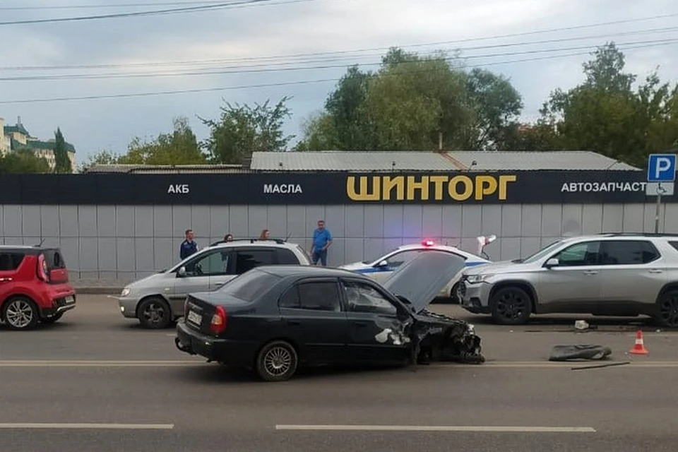 В Липецке в аварии пострадал семилетний мальчик