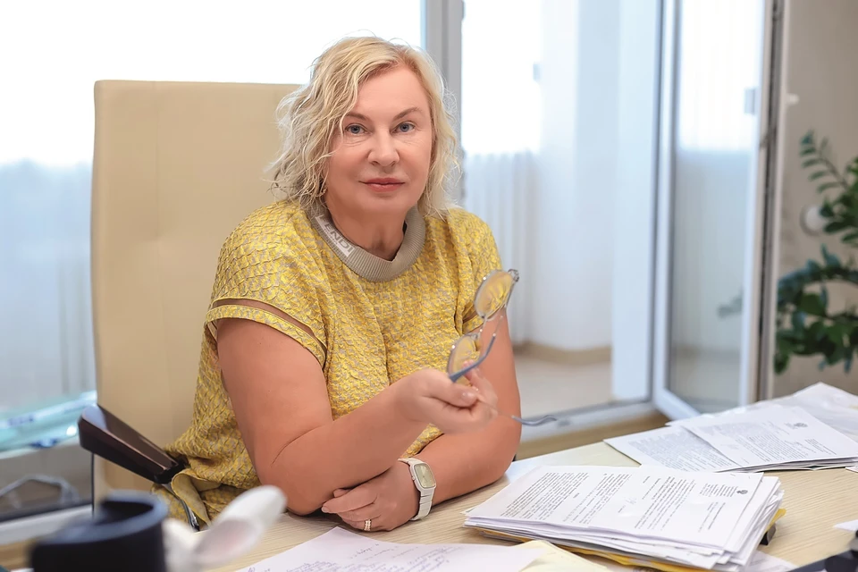 Директор красноярской управляющей компании «Холмсервис» Ирина Сидорова.