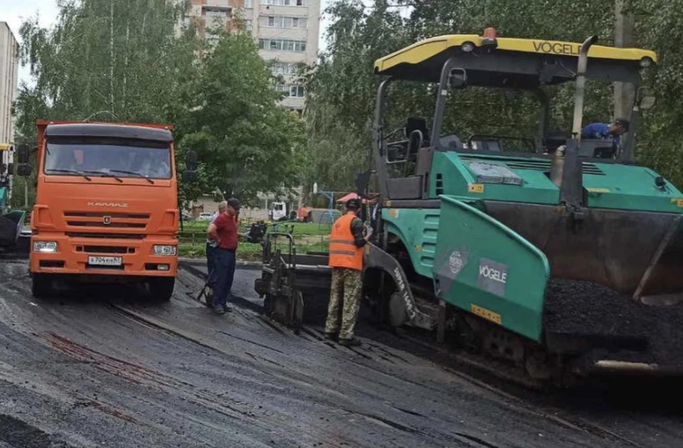 Ремонт Московского шоссе начался в Смоленске. Фото: «Смоленскавтодор».