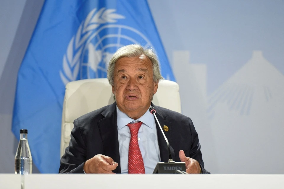 Генсек ООН Гутерриш: я не надеюсь на скорое на разрешение конфликта на Украине