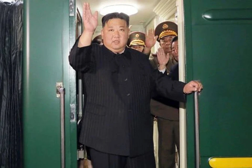 Ким Чен Ын выехал из Пхеньяна на спецпоезде 10 сентября. Фото: ЦТАК