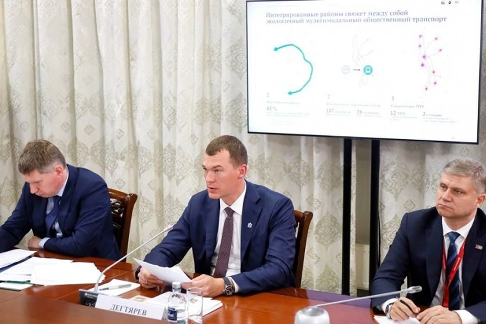Губернатор принял участие в совещании по реализации программы развития дальневосточных городов. Фото: Kremlin,ru