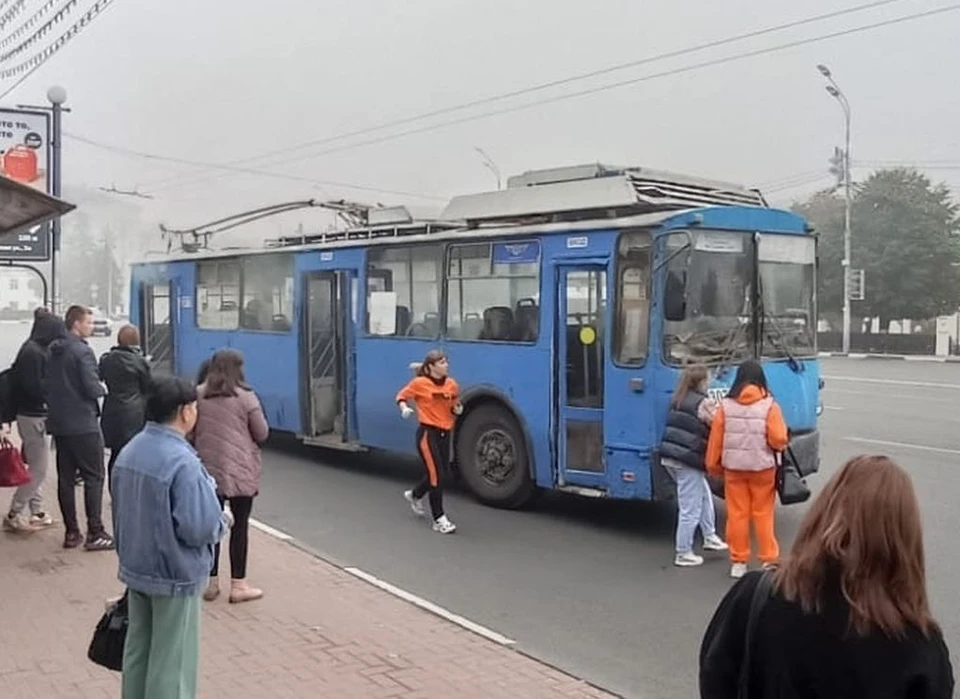 Прокуратура отреагировала на задымление троллейбуса в Рязани.